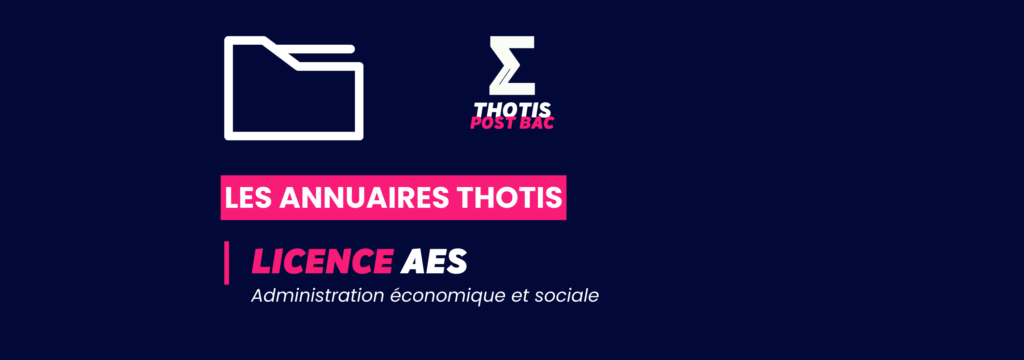 Annuaire Thotis - Licence AES