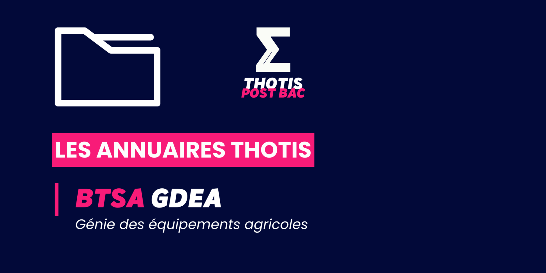 BTSA_GDEA_Annuaire_Thotis