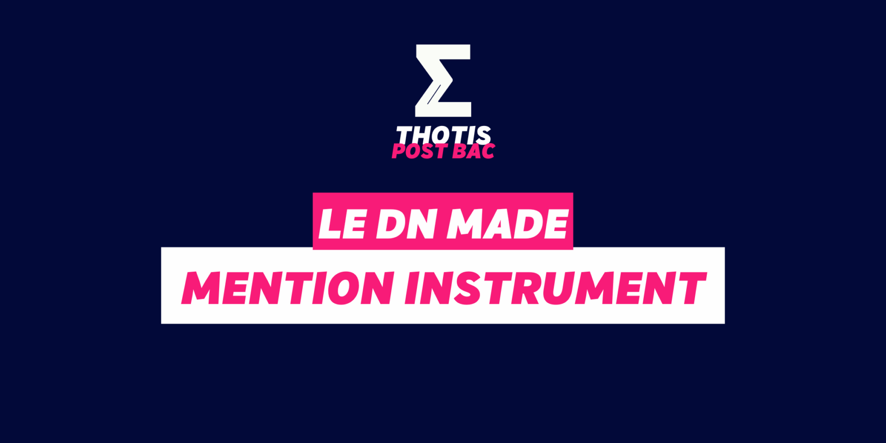 DN MADE INSTRUMENT