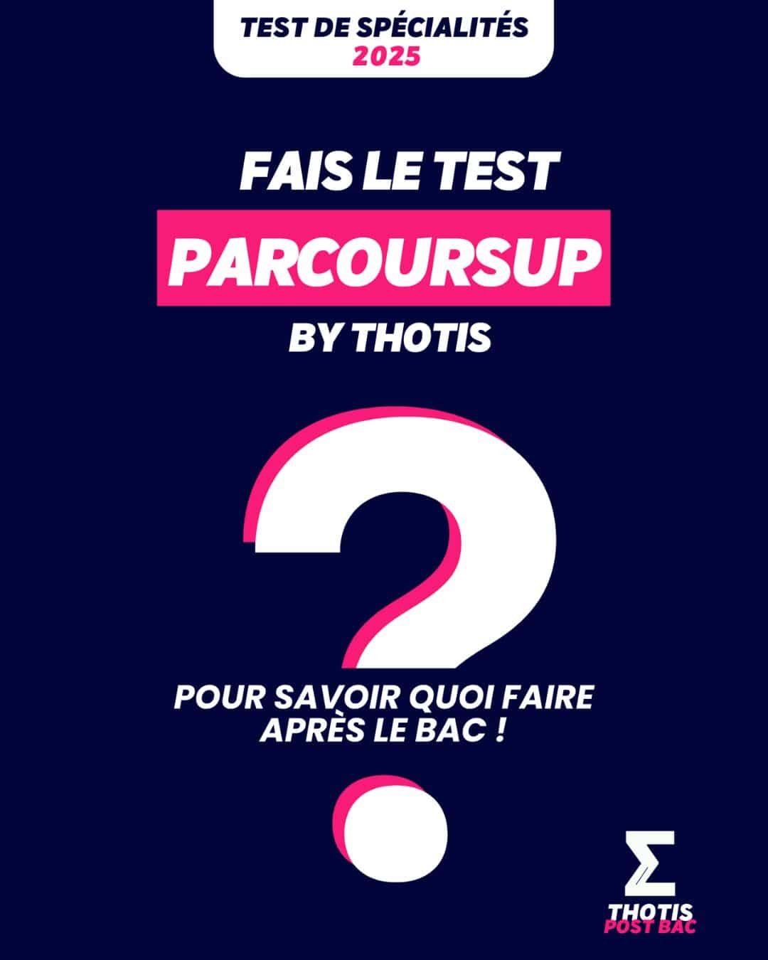 image du test d'orientation Parcoursup